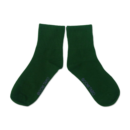 靴下　レディース／AWグリーン きんぎょ 【きんぎょがにげた】【絵本のくつした】