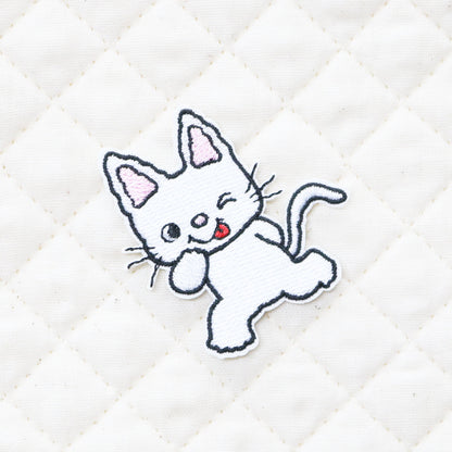 ワッペン　ノンタンバースデイブック(1P) 【ノンタン】【絵本のワッペン】