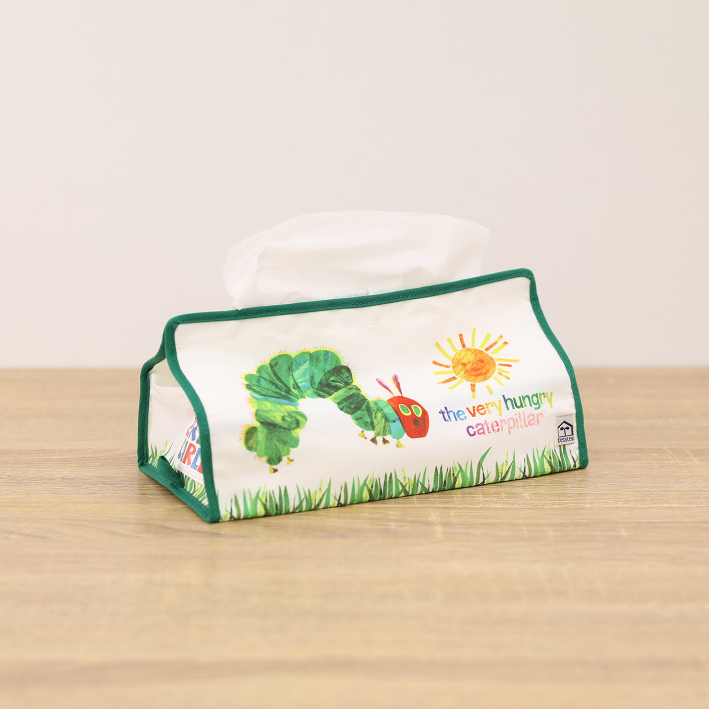 ティッシュケース　あおむし【はらぺこあおむし】