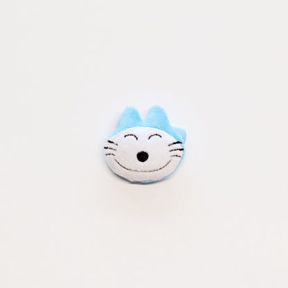 ぬいぐるみバッジ　ブルー【11ぴきのねこ】