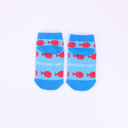 靴下　キッズ／きんぎょ 【きんぎょがにげた】【絵本のくつした】