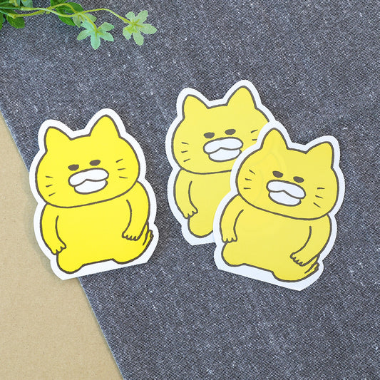 ダイカットメモ はんせい【ノラネコぐんだん】