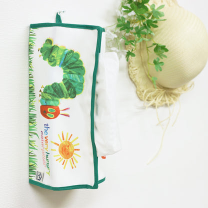 ティッシュケース　あおむし【はらぺこあおむし】