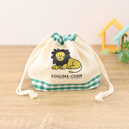お弁当袋　らいおん【こぐまちゃん】