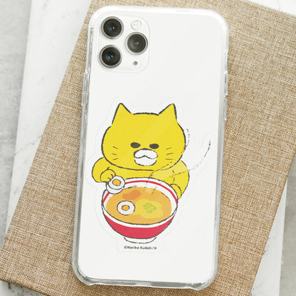 ステッカー　ラーメンつくる【ノラネコぐんだん】【絵本のステッカー】