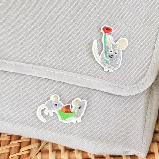 ワッペン　木の実(2P) 【フレデリック】【絵本のワッペン】